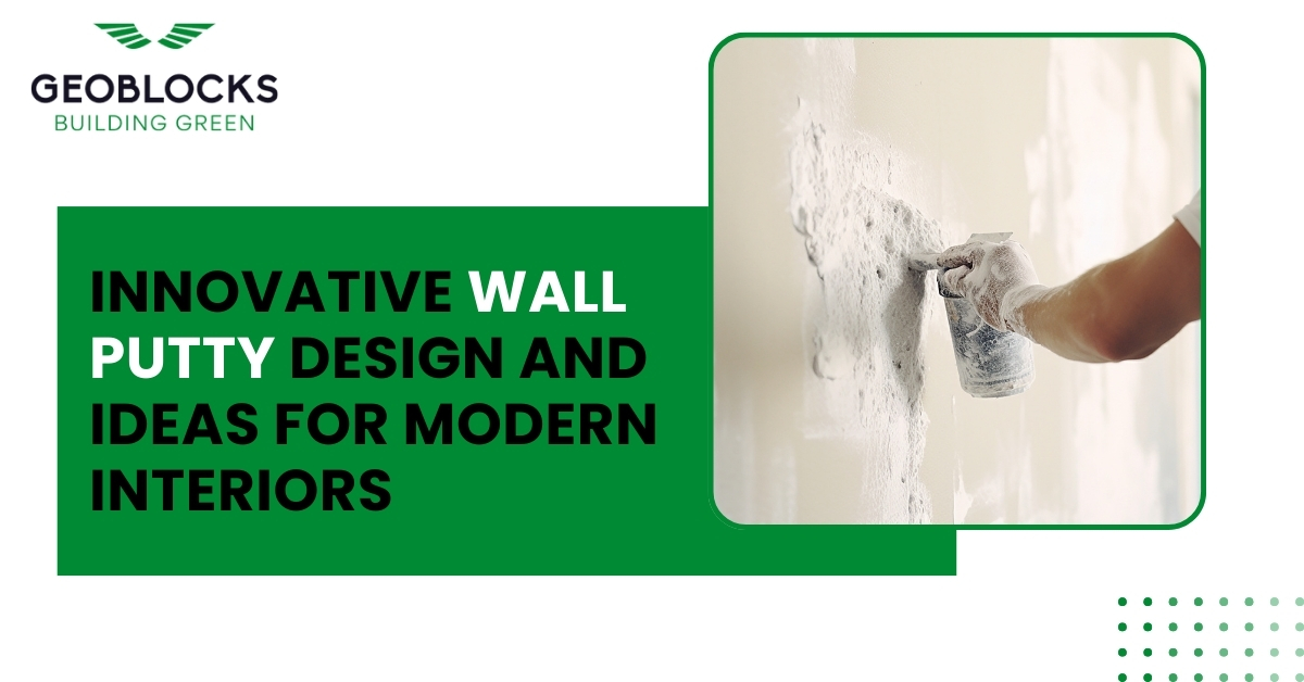 Innovative Wall Putty Design and Ideas for Modern Interiors : Geoblocks